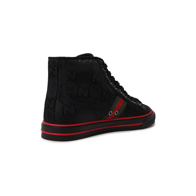 фото Текстильные кеды gucci tennis 1977 gucci