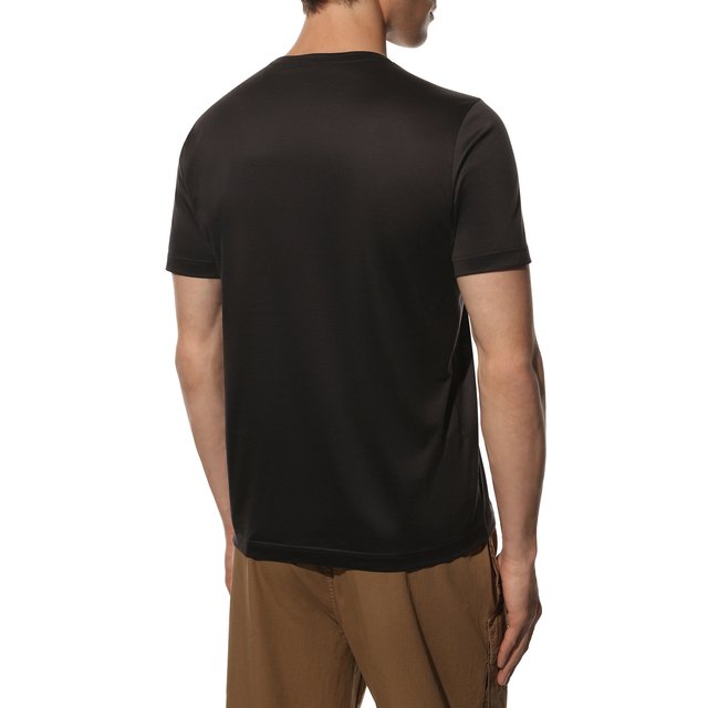 фото Хлопковая футболка corneliani