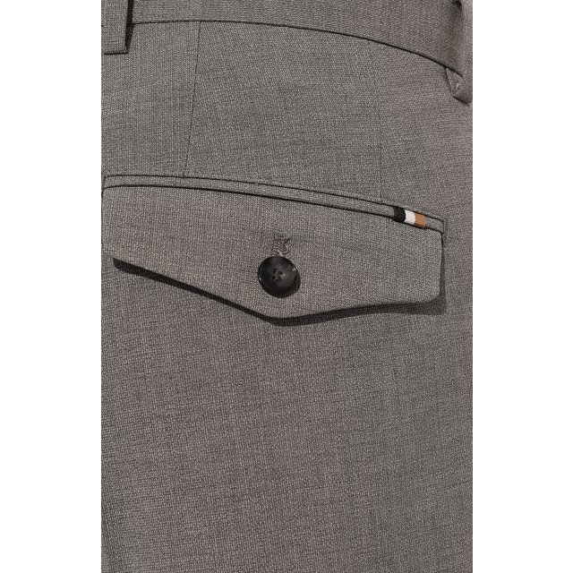 фото Брюки из шерсти и вискозы boss