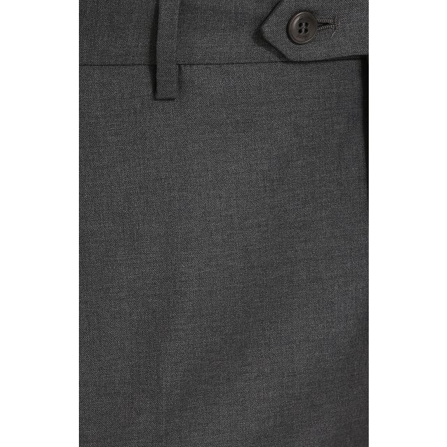 фото Шерстяные брюки прямого кроя brioni