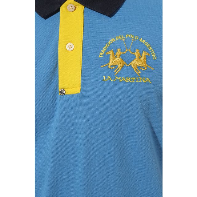 фото Хлопковое поло la martina