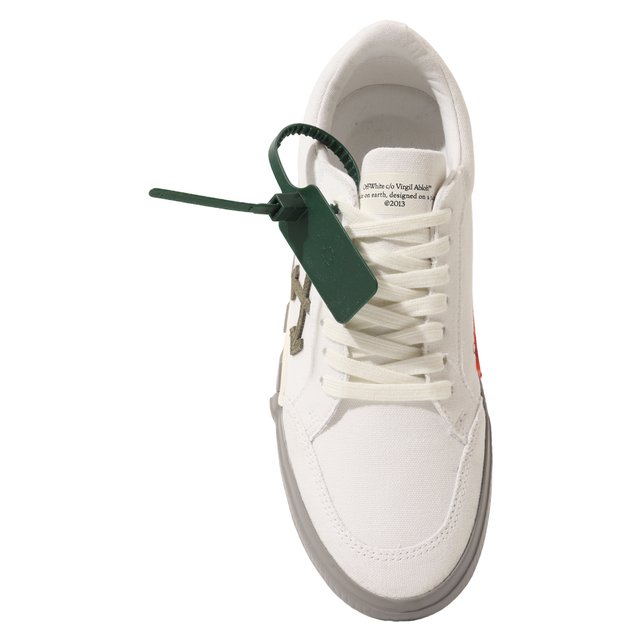 фото Текстильные кеды vulcanized off-white