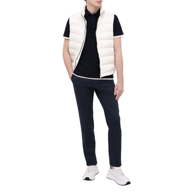 фото Хлопковое поло brunello cucinelli