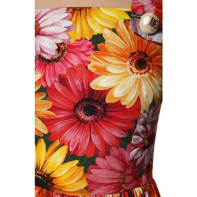 фото Хлопковое платье dolce & gabbana