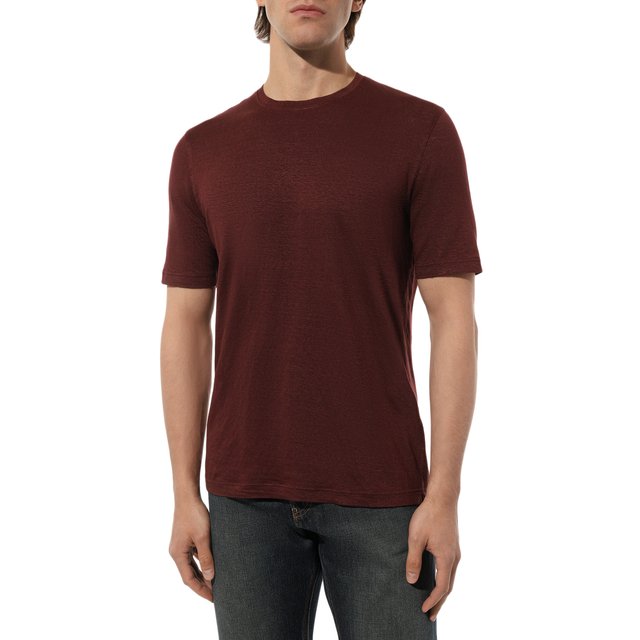 фото Льняная футболка andrea campagna