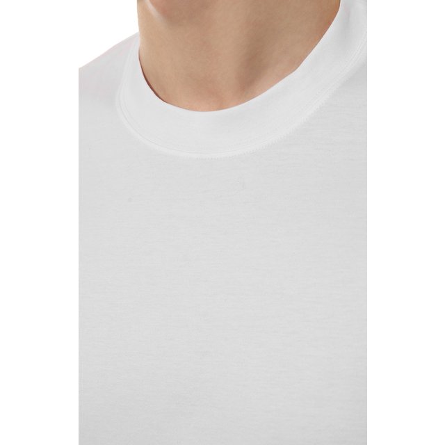 фото Хлопковая футболка brunello cucinelli