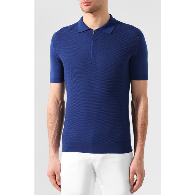 фото Хлопковое поло kiton