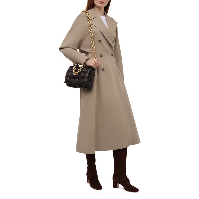 фото Замшевые сапоги maxi charms loro piana