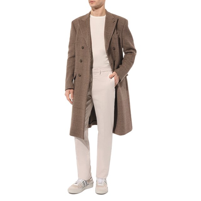 фото Хлопковые брюки brunello cucinelli