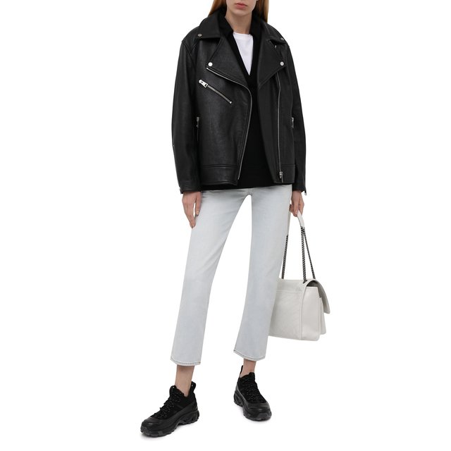 фото Комбинированные кроссовки arthur burberry