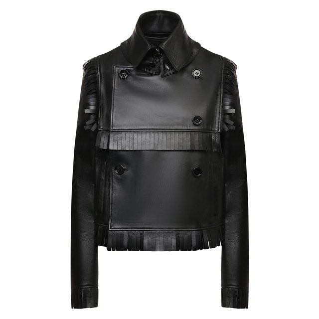 фото Кожаная куртка burberry