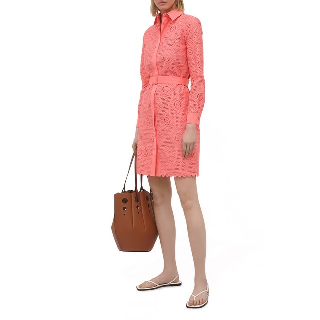 фото Хлопковое платье loro piana