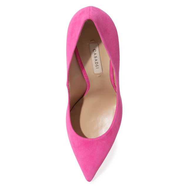 фото Замшевые туфли casadei