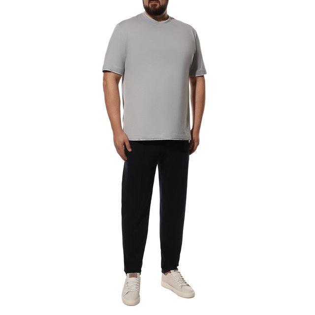 фото Хлопковые брюки brunello cucinelli