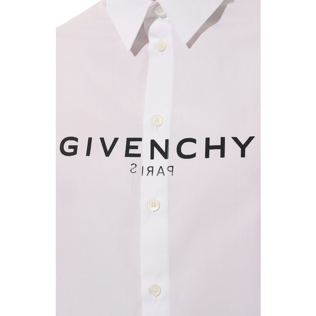 фото Хлопковая рубашка givenchy