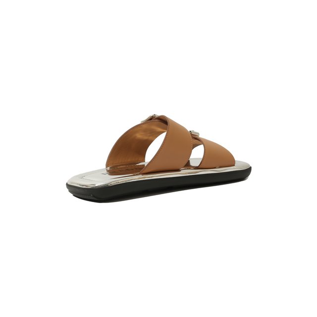 фото Кожаные шлепанцы prada