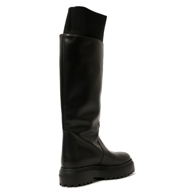 фото Кожаные сапоги stivale ranger le silla
