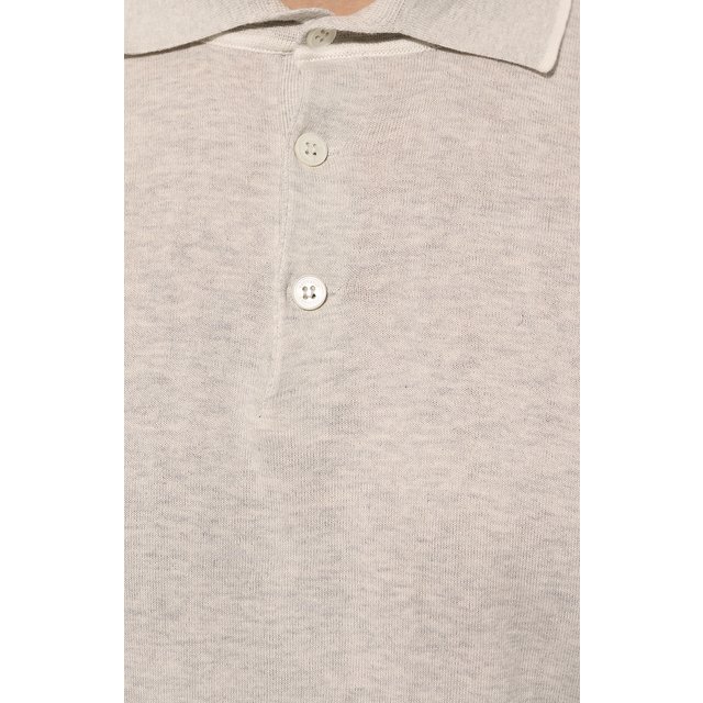 фото Хлопковое поло brunello cucinelli