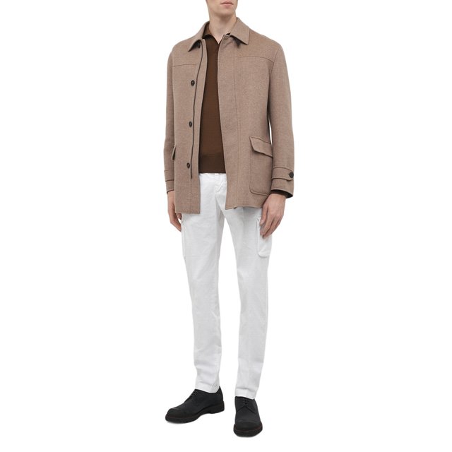 фото Хлопковые брюки-карго kiton