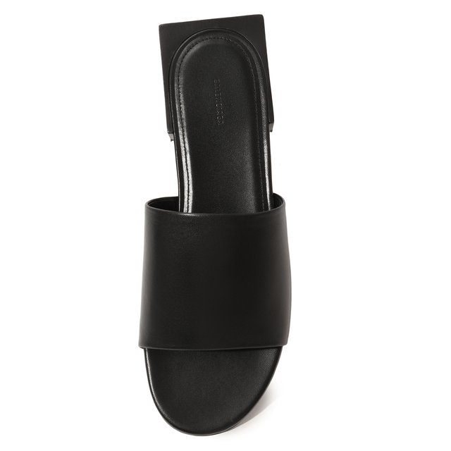 фото Кожаные шлепанцы balenciaga