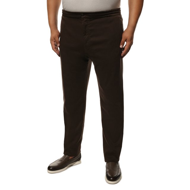 фото Хлопковые брюки marco pescarolo