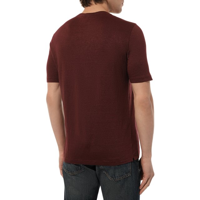 фото Льняная футболка andrea campagna