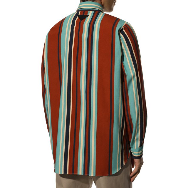 фото Хлопковая рубашка prada