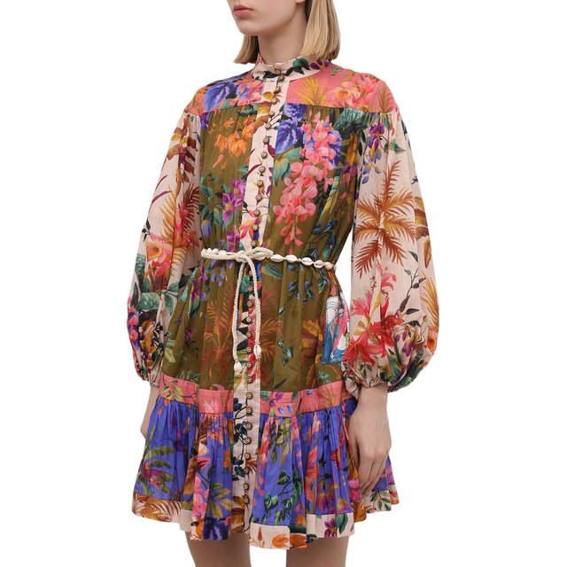 фото Хлопковое платье zimmermann