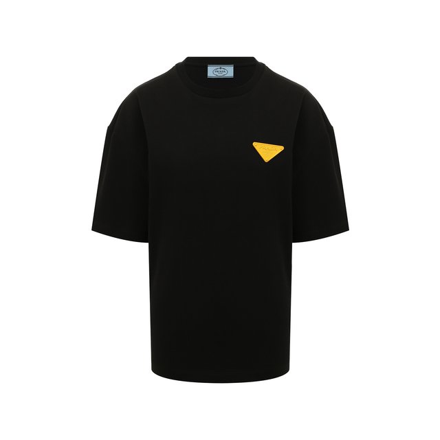 фото Хлопковая футболка prada