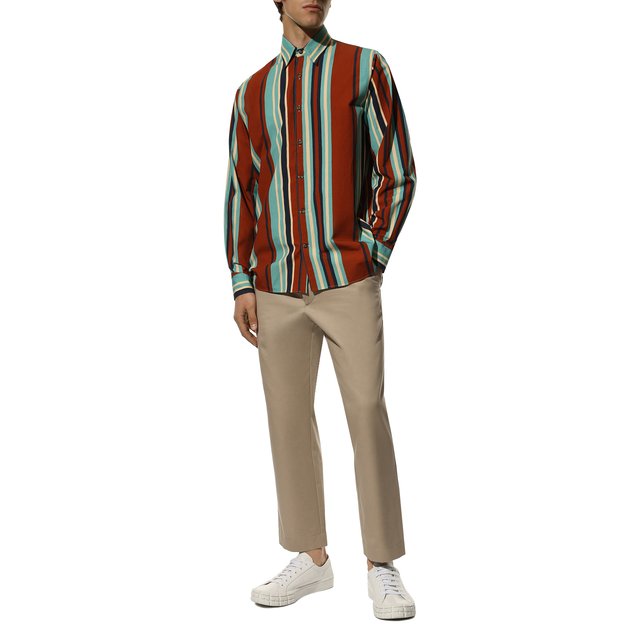 фото Хлопковая рубашка prada