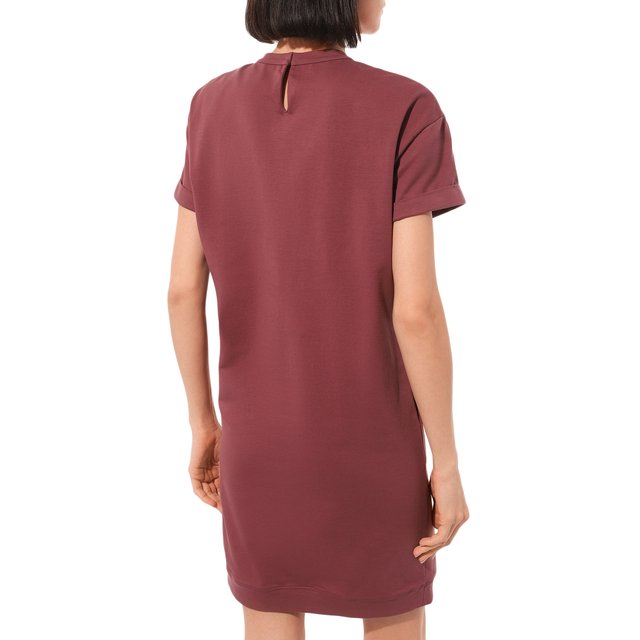 фото Хлопковое платье brunello cucinelli