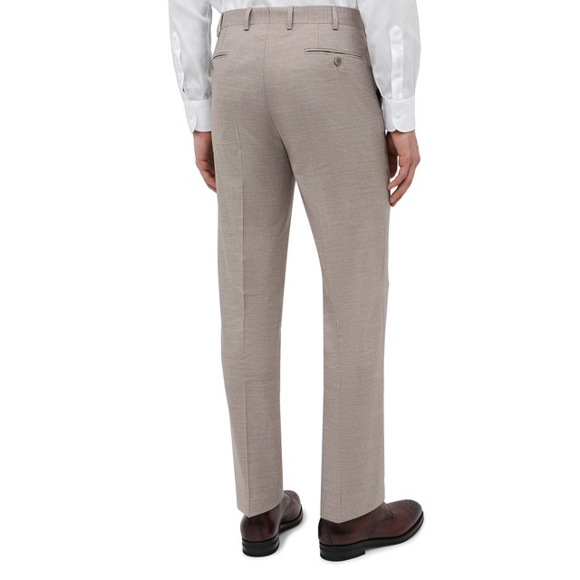 фото Брюки из шерсти и льна brioni