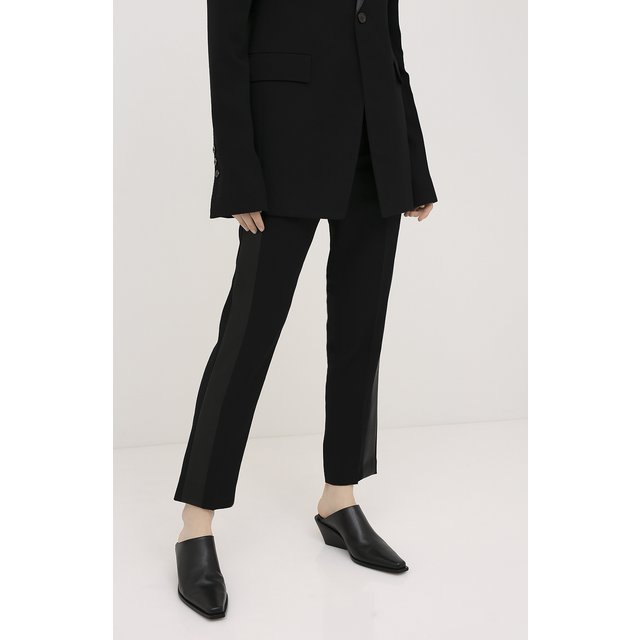 фото Брюки из шерсти и вискозы rick owens