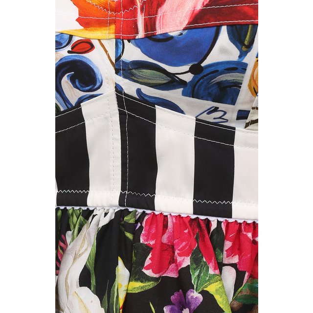 фото Хлопковое платье dolce & gabbana