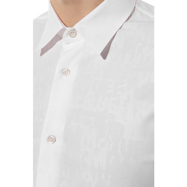 фото Хлопковая рубашка alexander mcqueen