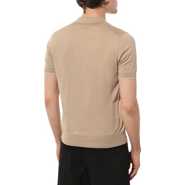 фото Хлопковое поло brunello cucinelli