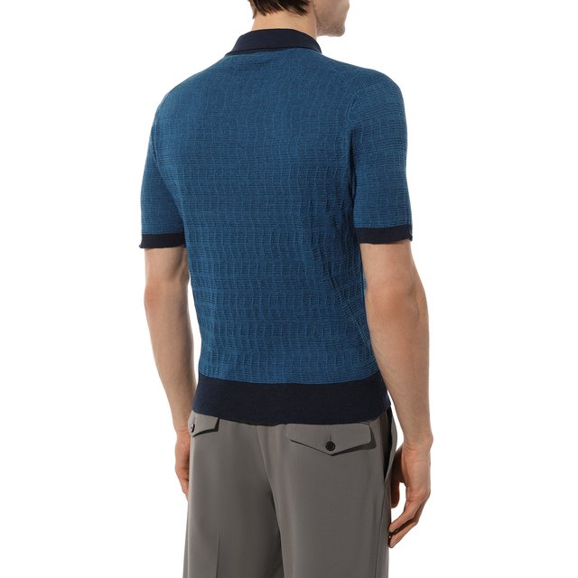 фото Хлопковое поло canali