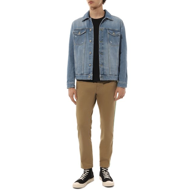 фото Хлопковые брюки dsquared2