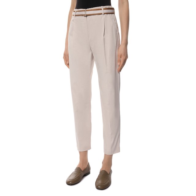 фото Хлопковые брюки loro piana