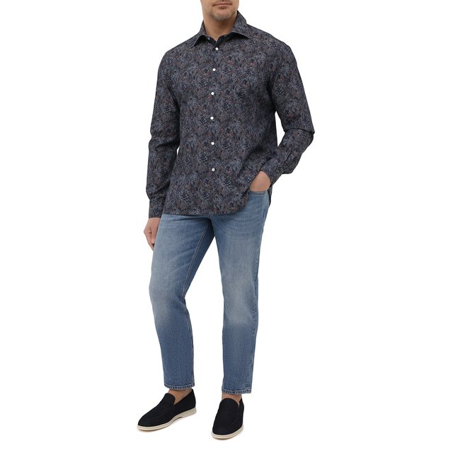 фото Хлопковая рубашка kiton