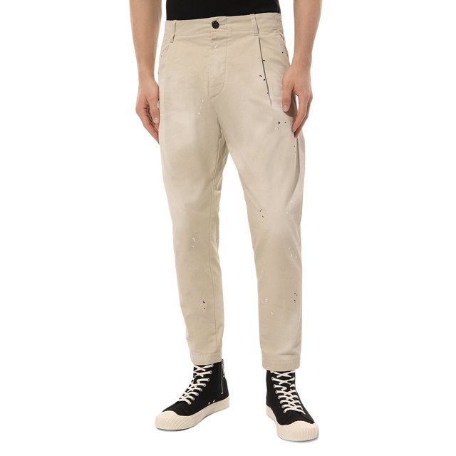 фото Хлопковые брюки dsquared2