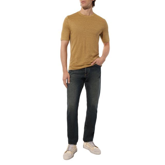 фото Льняная футболка andrea campagna