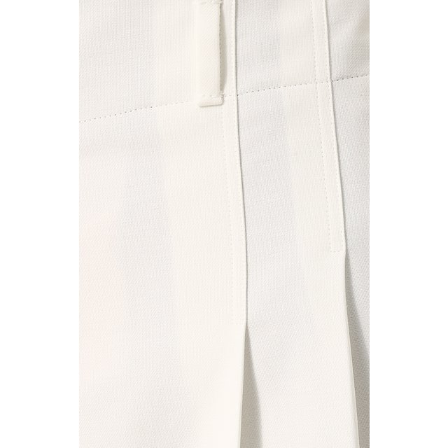 фото Укороченные хлопковые брюки с защипами loro piana