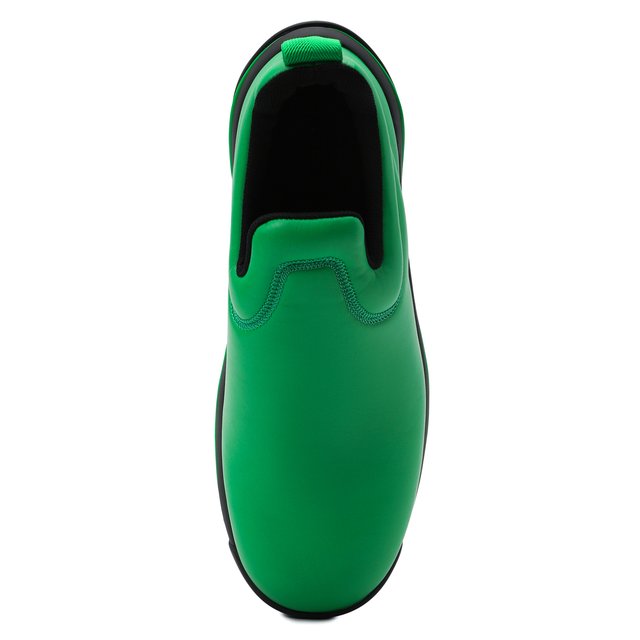 фото Кожаные кроссовки flash bottega veneta