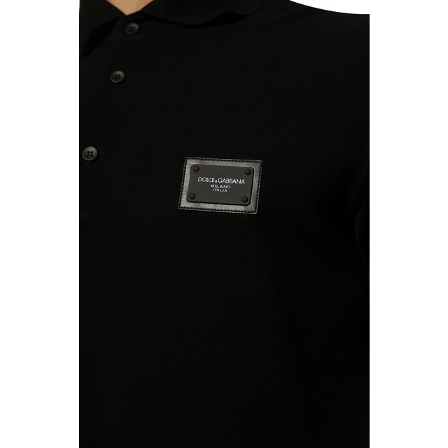 фото Хлопковое поло dolce & gabbana