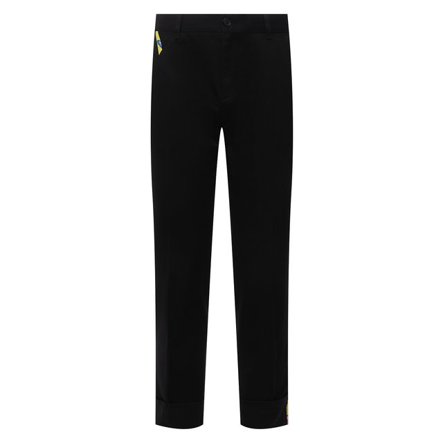 фото Хлопковые брюки versace