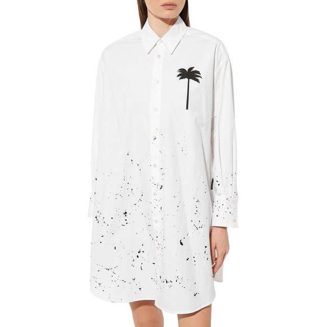 фото Хлопковое платье palm angels