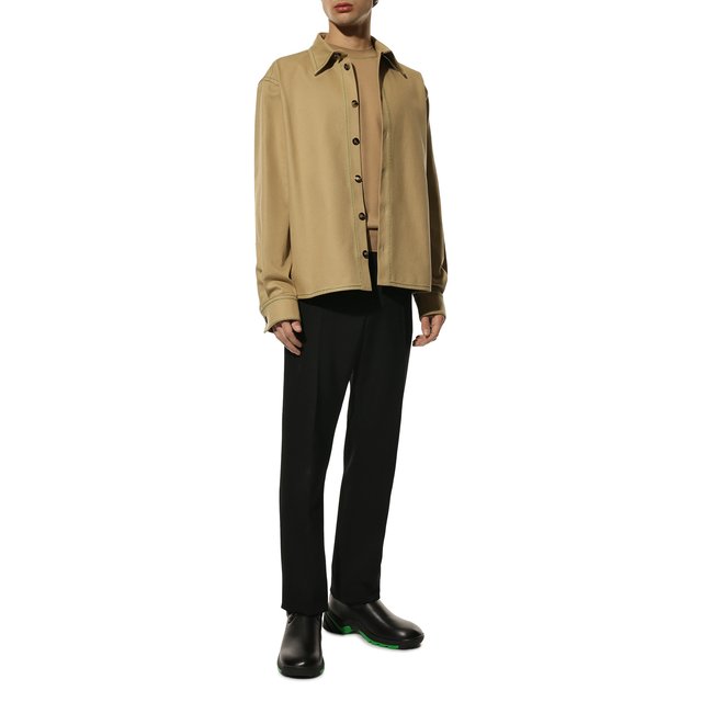 фото Хлопковая рубашка bottega veneta