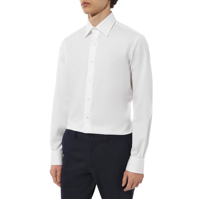 фото Хлопковая рубашка alessandro gherardi