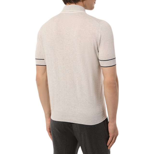 фото Хлопковое поло brunello cucinelli